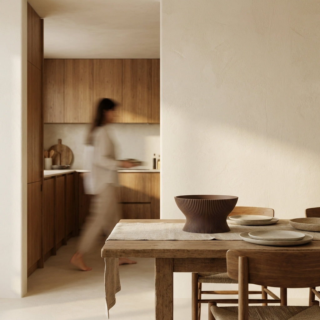 Minimalist home styling with Mono Sabi sustainable homeware 